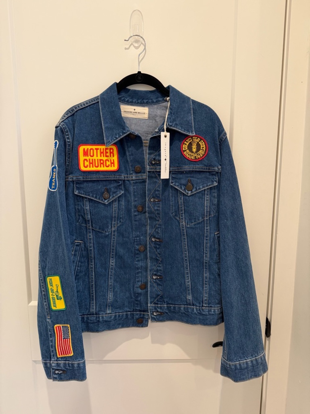 NWT Imogene + Willie x Grand Ole Opry Patch Blast Denim Jacket - Picture 5 of 10